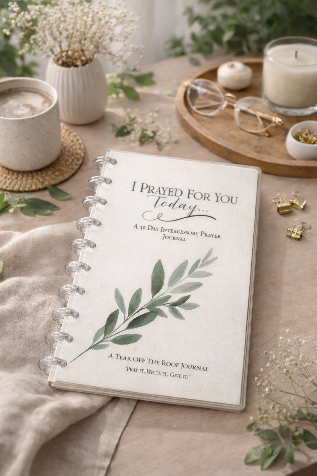 "I Prayed For You Today..." Intercessory Prayer Journals