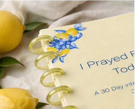 I Prayed For You Today... A 30-Day Intercessory Prayer Journal
