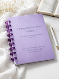 Purple Intercessory Prayer Journal